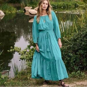 NWT free people Ibiza sun dress midi sz M